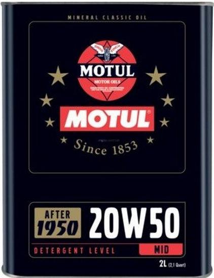 Ulei de motor MOTUL 20W50, 2 litri